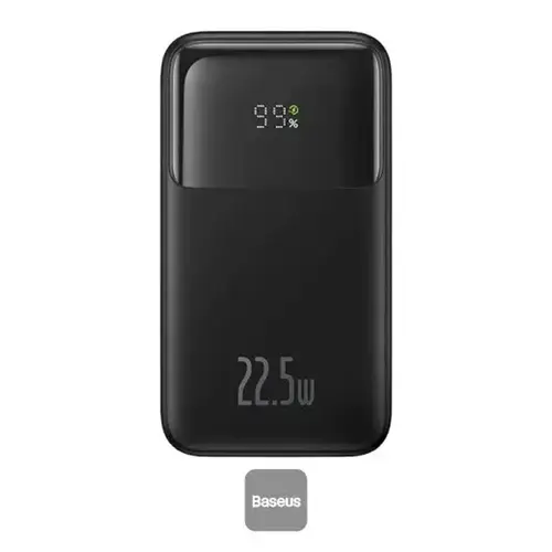 Baseus 22.5W Comet Series Dual Cable Digital Display Power Bank