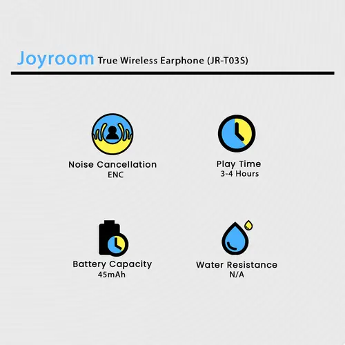 Joyroom True Wireless Earphone (JR-T03S) - Image 3