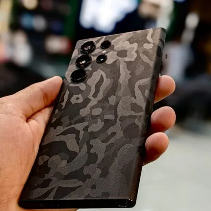 3M Black Camouflage Wrap | Best Mobile Skin Wrap in Pakistan - Image 2