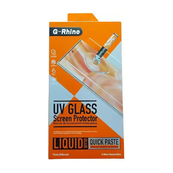 "G Rhino UV Front Glass Protector for Infinix Zero 30 & Vivo X80 Series"