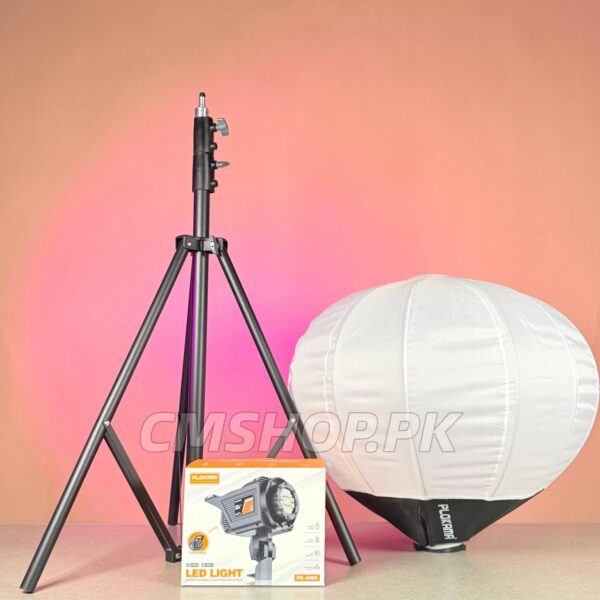 PLOKAMA PK400S LIGHT WITH 2.8M STAND & SOFT BALLAND SOFTBOX BALLOON