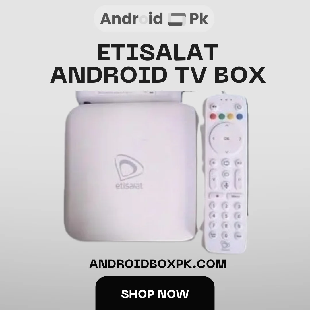 Original Etisalat Android Tv Box 4K Streaming - Image 4